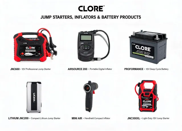 Jump Starters, Inflators & Battery