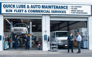 Quick-lube and maintenance chains